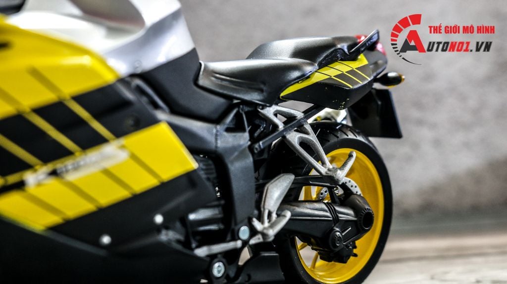 MÔ HÌNH XE BMW K1200S YELLOW 1:12 JOYCITY 7509