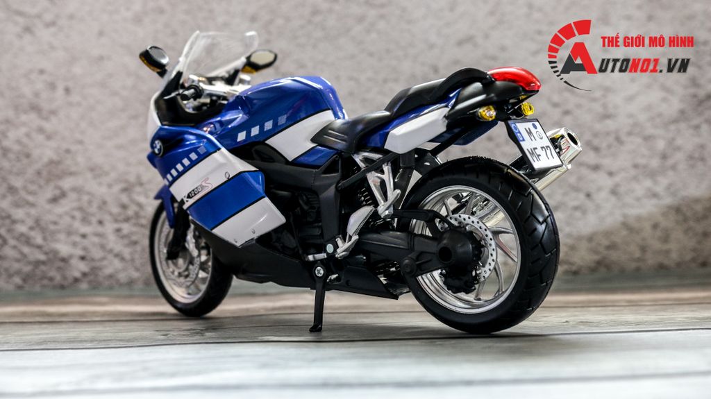 MÔ HÌNH XE BMW K1200S BLUE 1:12 JOYCITY 7508