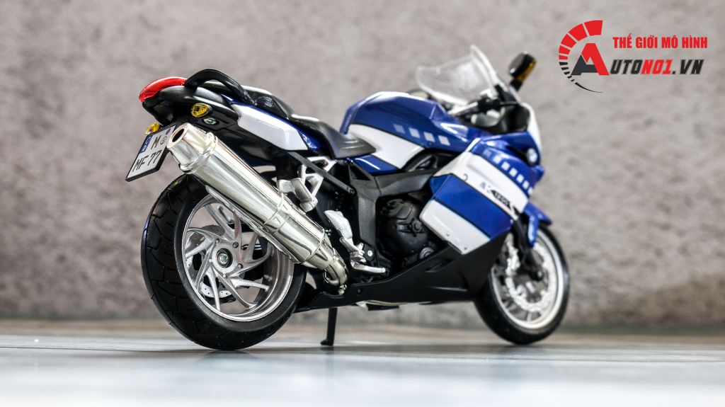 MÔ HÌNH XE BMW K1200S BLUE 1:12 JOYCITY 7508