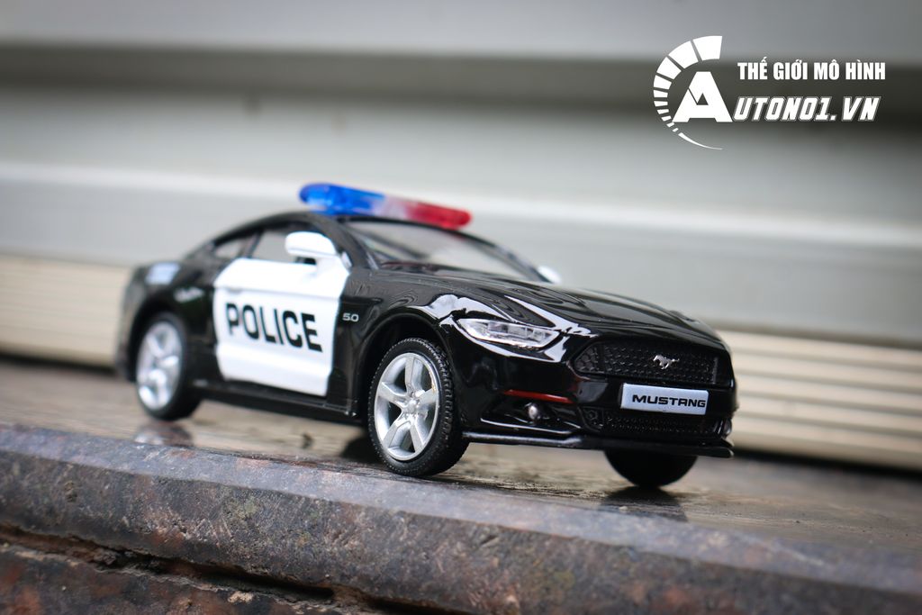 MÔ HÌNH XE FORD MUSTANG POLICE 1:36 SCALE MODEL 7159