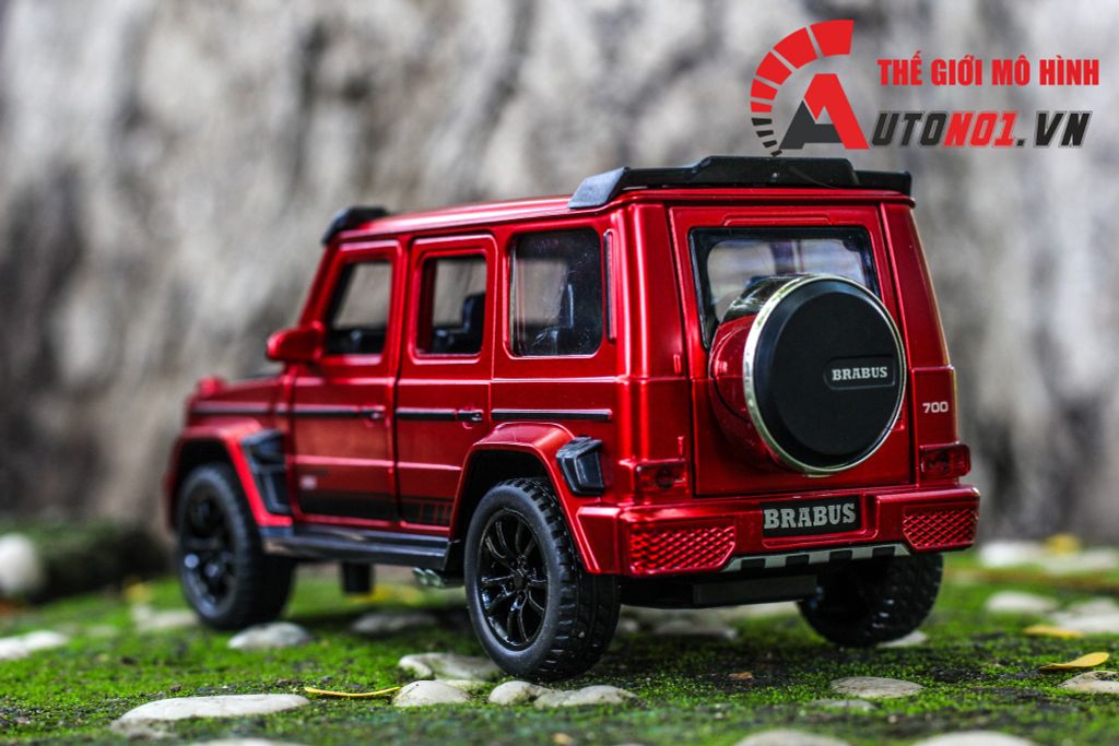 MÔ HÌNH XE MERCEDES-BRABUS G700 RED 1:32 DOUBLE HORSES 5118