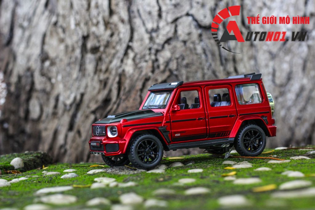 MÔ HÌNH XE MERCEDES-BRABUS G700 RED 1:32 DOUBLE HORSES 5118