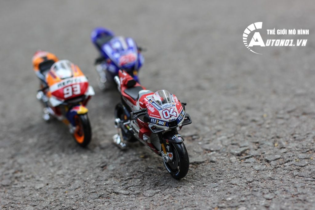 MÔ HÌNH XE MOTO GP HONDA RC213V REPSOL 2018 MARC MARQUEZ NO.93 1:18 MAISTO 5815