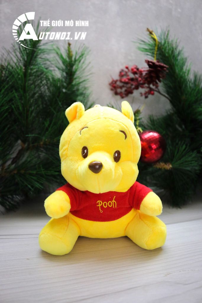 GẤU BÔNG HEO PEPPA + GẤU POOH 23CM 3723