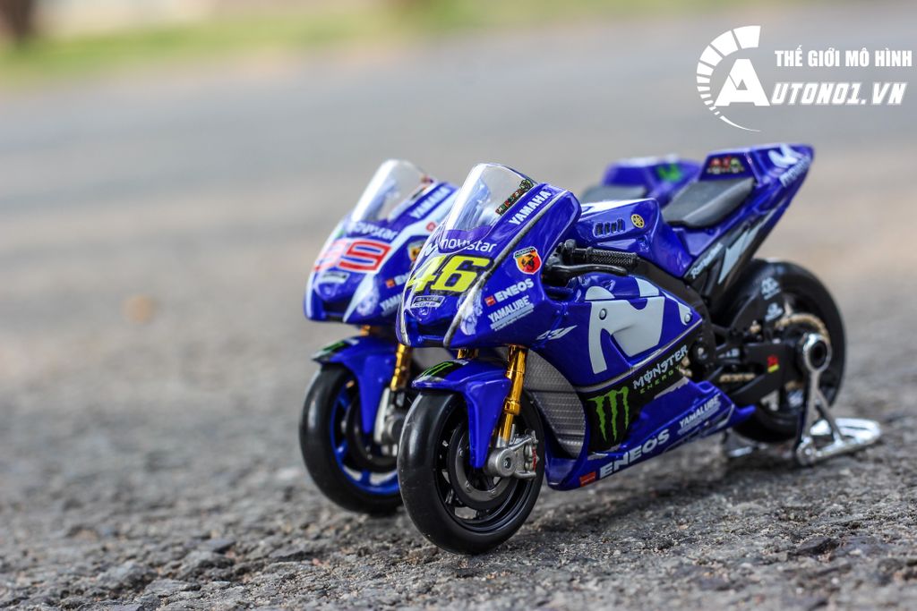 MÔ HÌNH XE MOTO GP YAMAHA FACTORY RACING