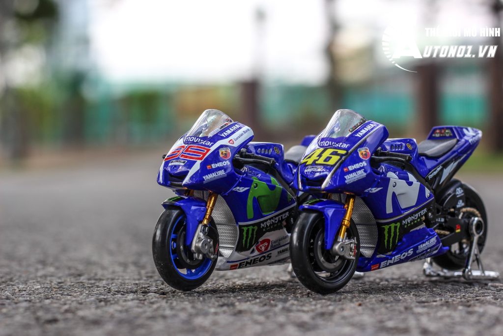 MÔ HÌNH XE MOTO GP YAMAHA FACTORY RACING