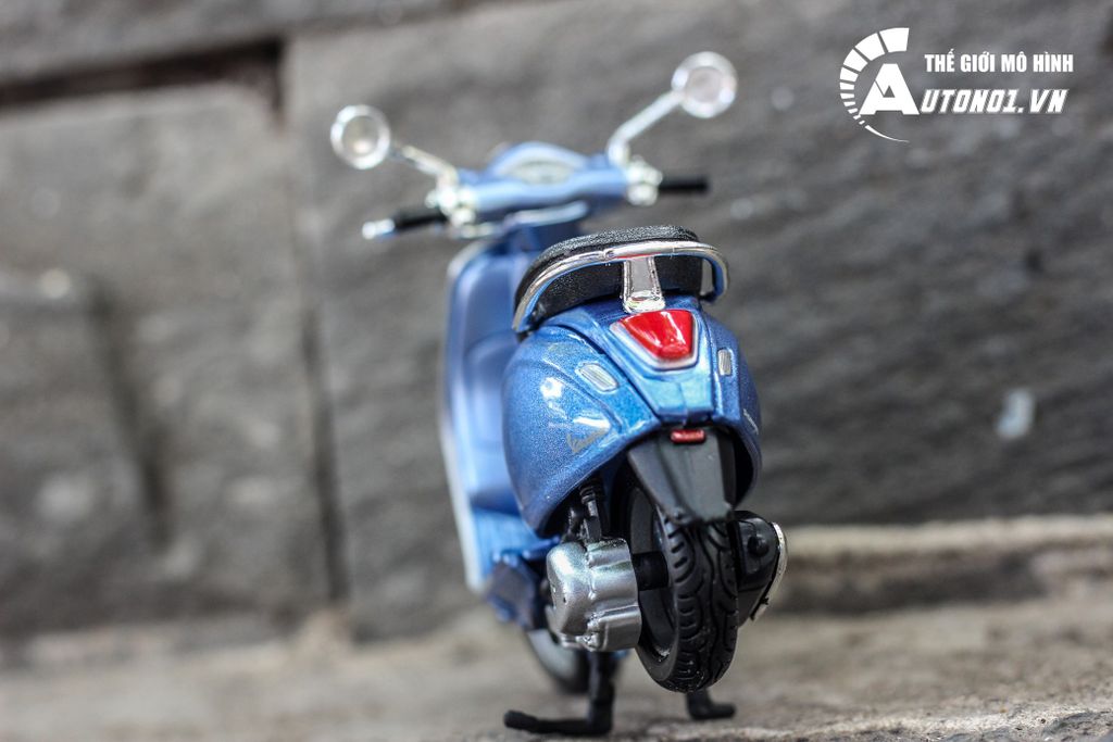 MÔ HÌNH VESPA PRIMAVERA 150 BLUE 1:18 MAISTO 5195