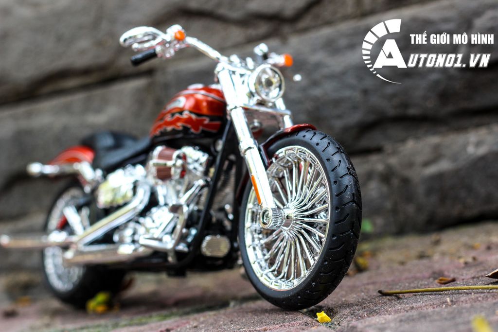 MÔ HÌNH XE HARLEY DAVIDSON 2014 CVO BREAKOUT 1:12 MAISTO 1648