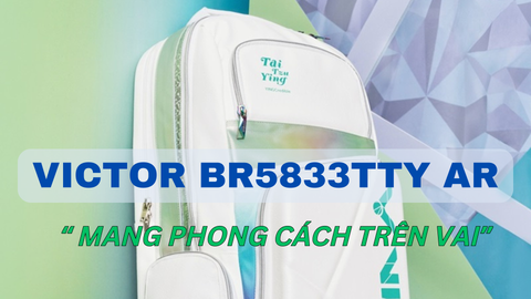 Balo Cầu lông Victor BR5833TTY AR - Mang phong cách trên vai