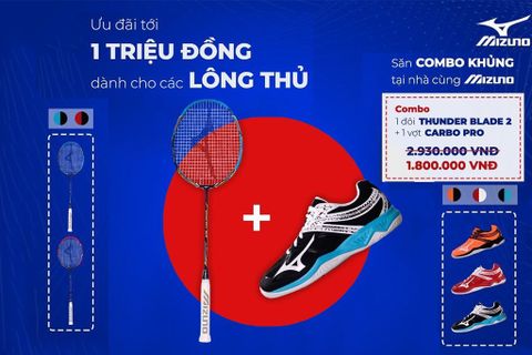 Sale Sốc - Combo Vợt Cầu Lông Giảm Hơn 1 Triệu Đồng