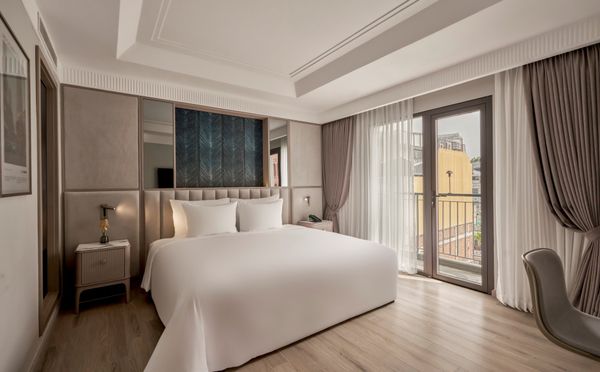 Vải rèm Cỏ May đồng hành cùng khách sạn La Siesta Premium Saigon Central tại Quận 1