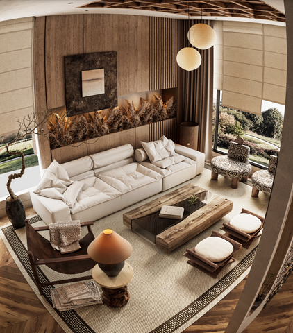 Vải hoa bọc sofa – Nâng tầm thẩm mỹ không gian sống với chất liệu đậm dấu ấn