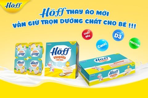 Hoff thay bao bì mới - Vẫn giữ trọn dưỡng chất cho bé