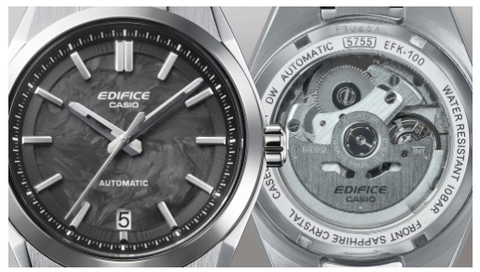 Đồng hồ Edifice EFK100: Đồng hồ tự động đầu tiên của Casio