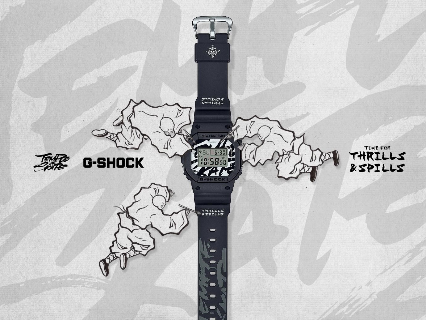 G-SHOCK x Temple of Skate
