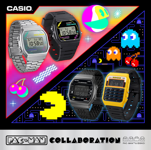 Casio phát hành mẫu đồng hồ lấy cảm hứng từ trò chơi PAC-MAN