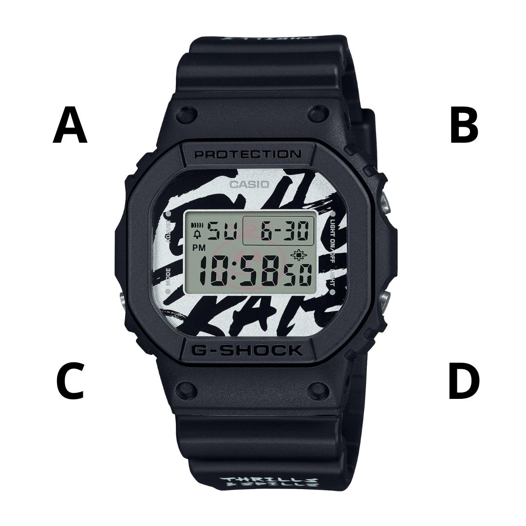 Hướng dẫn sử dụng đồng hồ CASIO G-SHOCK DW-5000/DW-5600/DW-5610