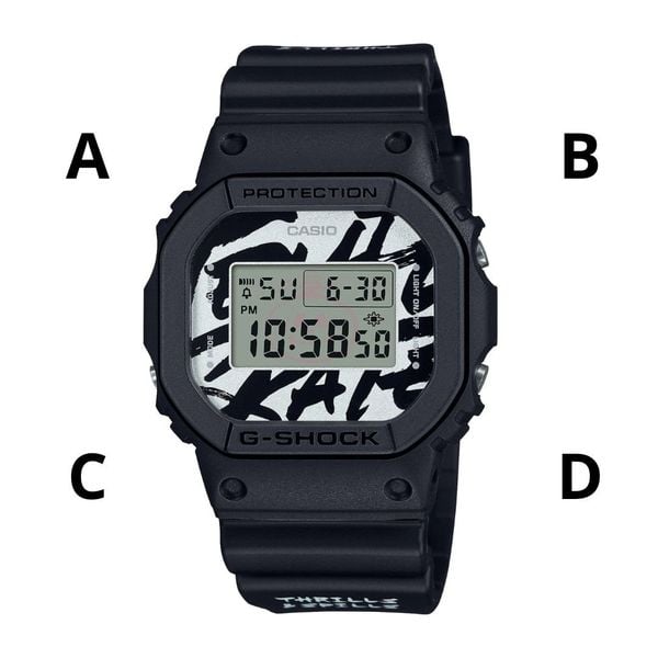 Hướng dẫn sử dụng đồng hồ CASIO G-SHOCK DW-5000/DW-5600/DW-5610
