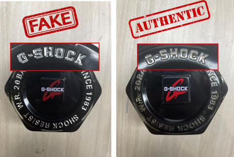 Cách phân biệt đồng hồ G-Shock thật và giả