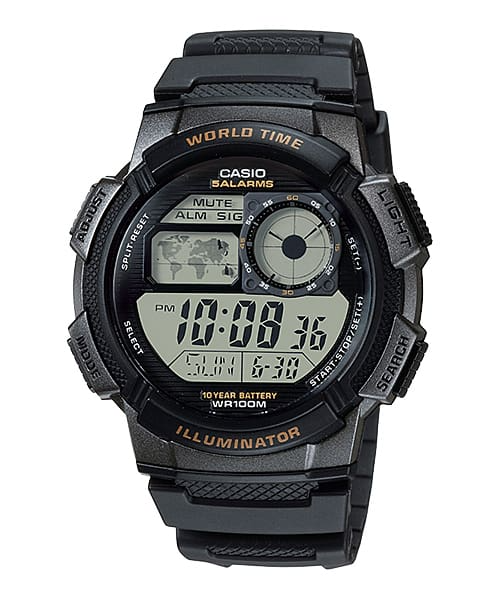Top 5 Đồng Hồ Casio Dây Cao Su Giá Từ 500K Huyền Thoại