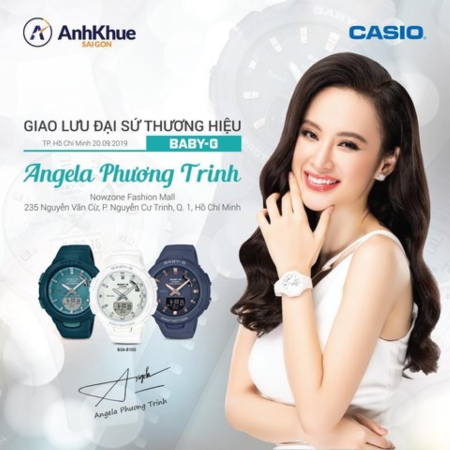 Angela Phương Trinh tổ chức họp fan tại Casio Nowzone