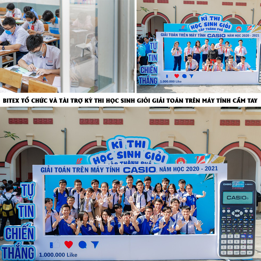 BITEX tổ chức và tài trợ Kỳ thi học sinh giỏi giải Toán trên máy tính cầm tay