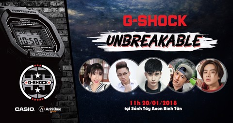 4 hoạt động hấp dẫn tại 'Casio G-Shock Unbreakable Challenge Day'