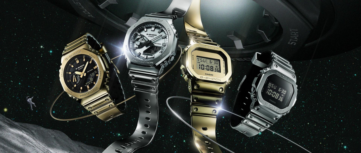 G-SHOCK FINE METALLIC: Nâng Tầm Phong Cách, Khẳng Định Chất Riêng (GM-5600 & GM-2100)