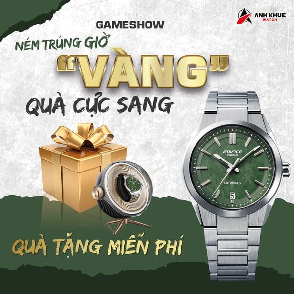 Mini Game Ném Trúng Giờ Vàng – Rinh Quà Tại Casio Flagship