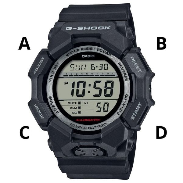 Hướng dẫn sử dụng đồng hồ CASIO G-SHOCK GD-010