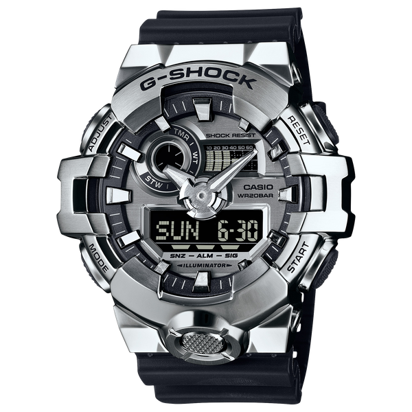Hướng dẫn cài đặt giờ, ngày tháng và thành phố hiện tại trên G-SHOCK GM-700