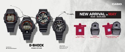 Sắm đồng hồ Casio mới – Nhận quà “xịn” tại Anh Khuê Watch