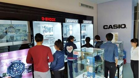 Hàng hiệu giá rẻ tại CASIO Outlet Hồng Bàng