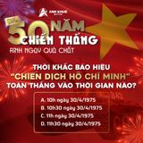 MINIGAME “50 NĂM CHIẾN THẮNG – RINH NGAY QUÀ CHẤT” CÙNG CASIO G-SHOCK