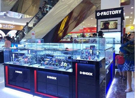 CASIO G-FACTORY rộn ràng khai trương tại Vincom Q.9