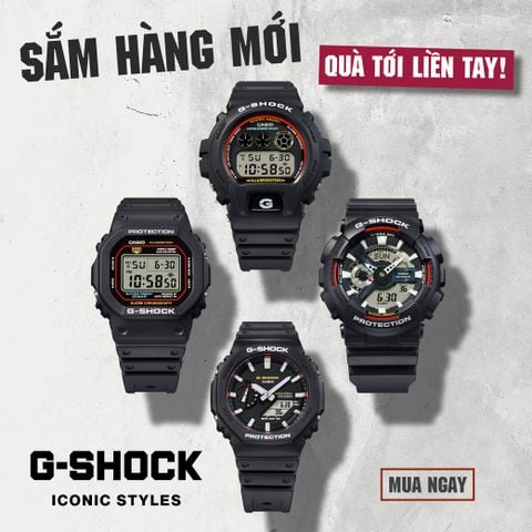 Sắm đồng hồ Casio mới – Nhận quà “xịn” tại Anh Khuê Watch