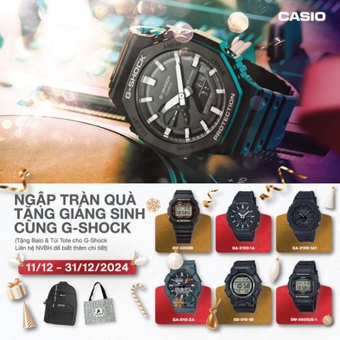 Giáng Sinh Rộn Ràng – Ngập Tràn Quà Tặng Cùng Casio