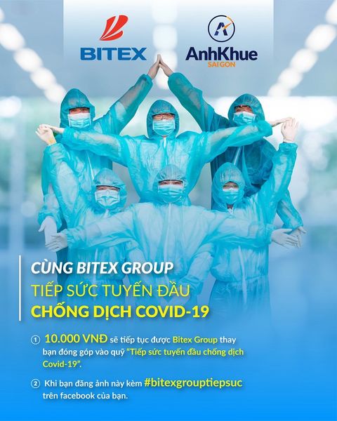 Tập đoàn BITEX và Báo Tiền Phong 'Tiếp sức tuyến đầu chống dịch'