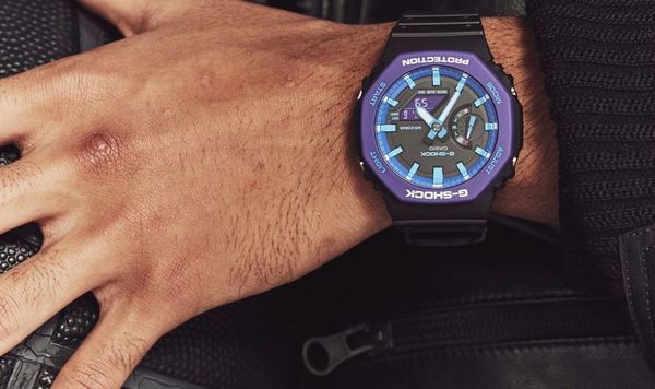 Bắt trend Thu đông cực đỉnh cùng bộ đôi G-Shock sắc tím thời thượng
