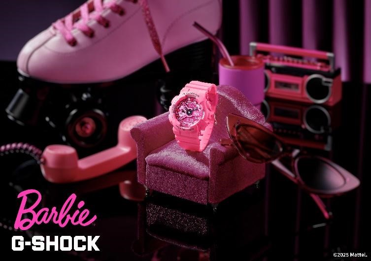 Casio phát hành G-SHOCK hợp tác cùng Barbie