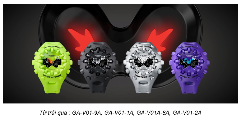 Casio G-SHOCK ra mắt sự tái hiện độc đáo với GA-V01