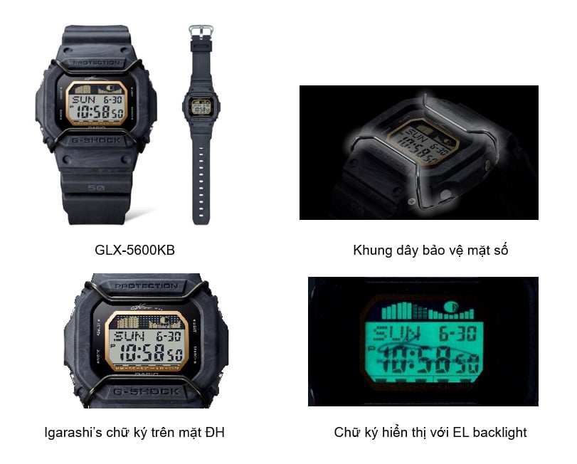 Casio phát hành mẫu G-SHOCK hợp tác lần 3 với Kanoa Igarashi