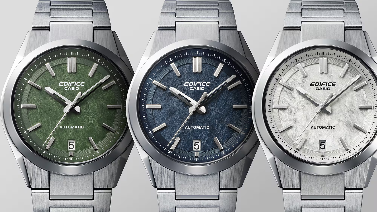 Bước ngoặt của Casio: EDIFICE EFK-100 ra mắt với bộ máy cơ và vật liệu forged carbon