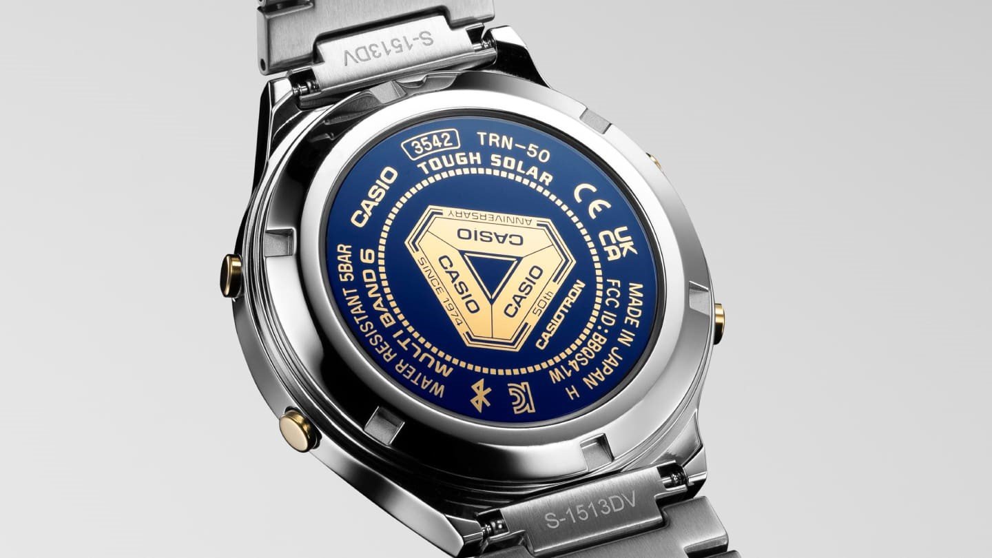 Casio kỷ niệm 50 năm thành lập đồng hồ. Lấy cảm hứng từ khái niệm “Bầu trời và biển cả”