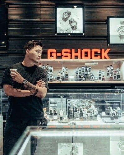 TOP 3 G-SHOCK ĐƯỢC NGƯỜI NỔI TIẾNG CHỌN
