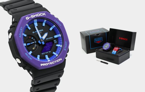 Bắt trend Thu đông cực đỉnh cùng bộ đôi G-Shock sắc tím thời thượng