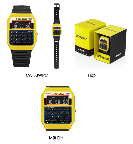 Casio phát hành mẫu đồng hồ lấy cảm hứng từ trò chơi PAC-MAN