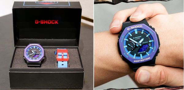 Bắt trend Thu đông cực đỉnh cùng bộ đôi G-Shock sắc tím thời thượng