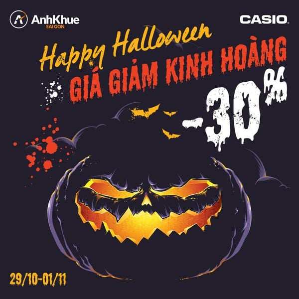 Happy Halloween deal đỉnh giật mình tại Anh Khuê Sài Gòn
