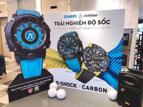 Nhìn lại G-Shock Tour: Trải nghiệm tính năng chống sốc đỉnh cao của G-Shock